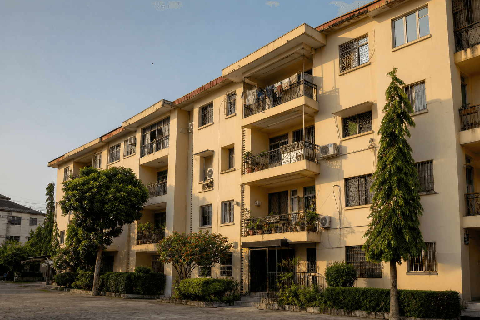 Residential apartment building in Lagos
